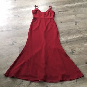 Lulus Infinite Glory Wine Red Dress